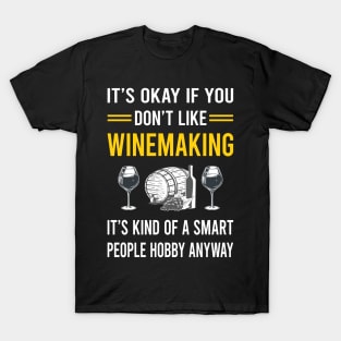 Smart People Hobby Winemaking Winemaker T-Shirt